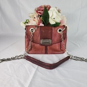 B Makowsky  Leather Crossbody Handbag